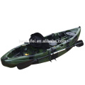 LSF Single Seat One Person 9FT Fishing Sit On Top Canoe LLDPE Plastic Kayak